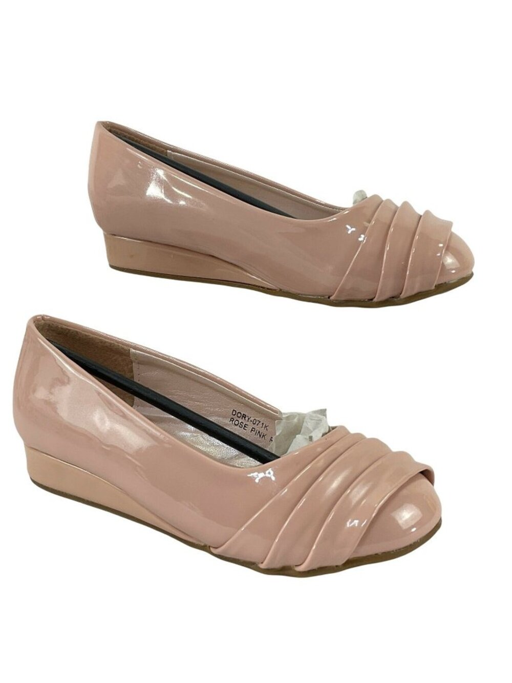Anna Shoes Girls Size 11 Pink Patent Leather Dressy Cushioned Dory-071K New Box